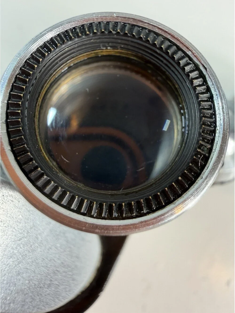 Nippon Kogaku Tokyo Mikron 6 x 15  8.3 Silver Color Binoculars